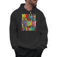 Happy 100 Day Of School Teacher Book 100 Days Of School Men Hoodie Happy 100 Day Of School Teacher Book 100 Days Of School Men Hoodie