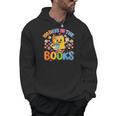 HUGvyn Preppy 100 Days In The Books Teacher Reading Coffee Men Hoodie