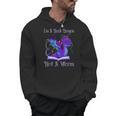 I'm a Book Dragon Not a Worm Dragons Reading Men Hoodie I'm a Book Dragon Not a Worm Dragons Reading Men Hoodie