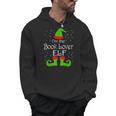 I'm The Book Lover Elf Christmas Books Reading Lover Men Hoodie