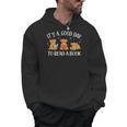 It's A Good Day To Read A Book Highland Cow Bookworm Men Hoodie