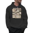 Jane Austen Book Classic Literature Stamp Collage Men Hoodie Jane Austen Book Classic Literature Stamp Collage Men Hoodie