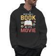 Never Judge A Book By It's Movie Reading Men Hoodie Never Judge A Book By It's Movie Reading Men Hoodie