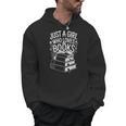 Just a Girl Who Loves Books Book Lover Reading For Women Men Hoodie