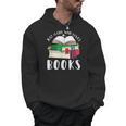 Just A Girl Who Loves Books Lover Bookworm Librarian Reading Men Hoodie