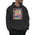Just A Girl Who Loves Books Reading Library Men Hoodie