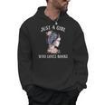Just A Girl Who Loves Books Reading One More Chapter Men Hoodie Just A Girl Who Loves Books Reading One More Chapter Men Hoodie