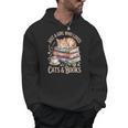 Just A Girl Who Loves Cats And Books Reading Librarian Men Hoodie Just A Girl Who Loves Cats And Books Reading Librarian Men Hoodie