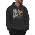 Just One More Chapter Dumpster Raccoon Reading Book Men Hoodie