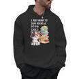 I Just Want To Read Books And Pet My Calico Kitty Cat Men Hoodie