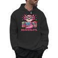 Kawaii Axolotl Readsolotl Book Lover Reading Bookworm Girls Men Hoodie