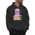 Kawaii Pastel Goth Cute Hot Chocolate Book Lover Anime Art Men Hoodie