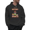 Kids Boy Reading Book History Month BLM Melanin Pride Kids Men Hoodie