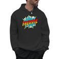 Kids Boys Freddie Name Comic Book Superhero Men Hoodie Kids Boys Freddie Name Comic Book Superhero Men Hoodie