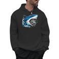 Kids Shark With School Books Back To School Shark Lovers Men Hoodie