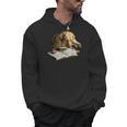 Labrador Retriever Dog Bookworm Reading Book Graphic Men Hoodie