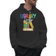 Librarian Library Lady Reading Bookworm Books Lover Men Hoodie