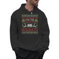 Librarian Ugly Christmas Shirt Book Lover Ugly Xmas Sweater Men Hoodie