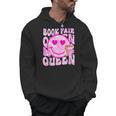 Library Book Fair Queen Vibe Groovy Tie Dye School Reading Men Hoodie Library Book Fair Queen Vibe Groovy Tie Dye School Reading Men Hoodie