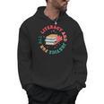 Literacy And Justice For All Groovy Reading Book Lover Men Hoodie