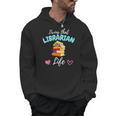Living That Librarian Life Library Book Lover Men Hoodie