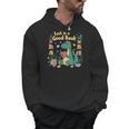 Lost In a Good Book Cute Reading Dinosaur Illustration Men Hoodie Lost In a Good Book Cute Reading Dinosaur Illustration Men Hoodie
