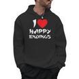 I Love Happy Endings Massage Book Reader Idea T-Shirt Men Hoodie
