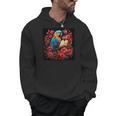 Macaw Reading A Book Men Hoodie