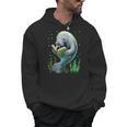 Manatee Reading Book Matching Bookworm Librarian Books Lover Men Hoodie