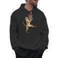 Meerkat Reading Books Men Hoodie