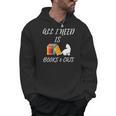 I Need Is Book & Cats Books Pet Lover Men Hoodie