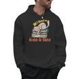 All I Need Is Books And Cats Book Lover Cat Lover Men Hoodie
