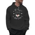 All I Need Are Books And Cats Introvert Men Hoodie
