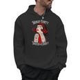 Nerdy Dirty Inked & Curvy Book Lover Tattoo Pop Art Girl Men Hoodie
