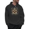 How Many Nights Reading 67 English Teacher Floral Book Lover Men Hoodie