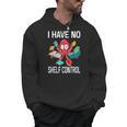 I Have No Shelf Control Reading Books Bookworm Men Hoodie