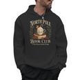 North Pole Book Club Christmas Reading Hot Cocoa Graphic Men Hoodie
