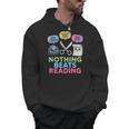 Nothing Beats Reading Rock Paper Scissors Game Book Lover Men Hoodie Nothing Beats Reading Rock Paper Scissors Game Book Lover Men Hoodie