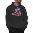 Octopus Reading Book Kraken Book Lover Men Hoodie