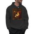 Orange Cat Book Lovers Cozy Bookish Librarian Men Hoodie Orange Cat Book Lovers Cozy Bookish Librarian Men Hoodie
