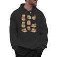 Owls Reading Books Owl Bird Lover Men Hoodie