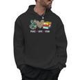Peace Love Read Book Lover Reading Bookworm Reader Men Hoodie Peace Love Read Book Lover Reading Bookworm Reader Men Hoodie
