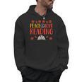 Peace Love Reading Book Nerd Book Geek Men Hoodie Peace Love Reading Book Nerd Book Geek Men Hoodie