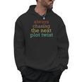 Plot Twists Mystery Book Lover Reading Literary Bookish Men Hoodie Plot Twists Mystery Book Lover Reading Literary Bookish Men Hoodie