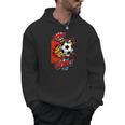 Pow Goal Comic Book Pop Art Brick Wall Smash Soccer Men Hoodie