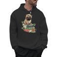 Pug Dog Reading Book Coffee Read Books Be Kind Stay Weird Men Hoodie Pug Dog Reading Book Coffee Read Books Be Kind Stay Weird Men Hoodie