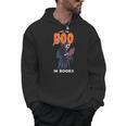 I Put The Boo In Books Halloween Librarian Men Hoodie