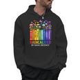 Radicalized By Basic Decency Books Rainbow LGBT Floral Women Men Hoodie Radicalized By Basic Decency Books Rainbow LGBT Floral Women Men Hoodie