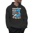 Rawrsome Bookworm Dinosaur T-Rex Book Reading Boys Men Hoodie Rawrsome Bookworm Dinosaur T-Rex Book Reading Boys Men Hoodie