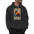 I Read Banned Books Cat Reader Bookworm Men Hoodie